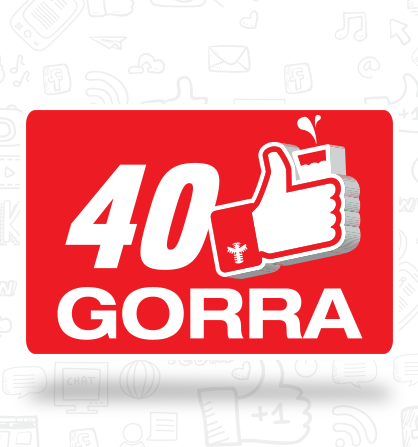 40 LIKES - 1 GORRA NECTAR